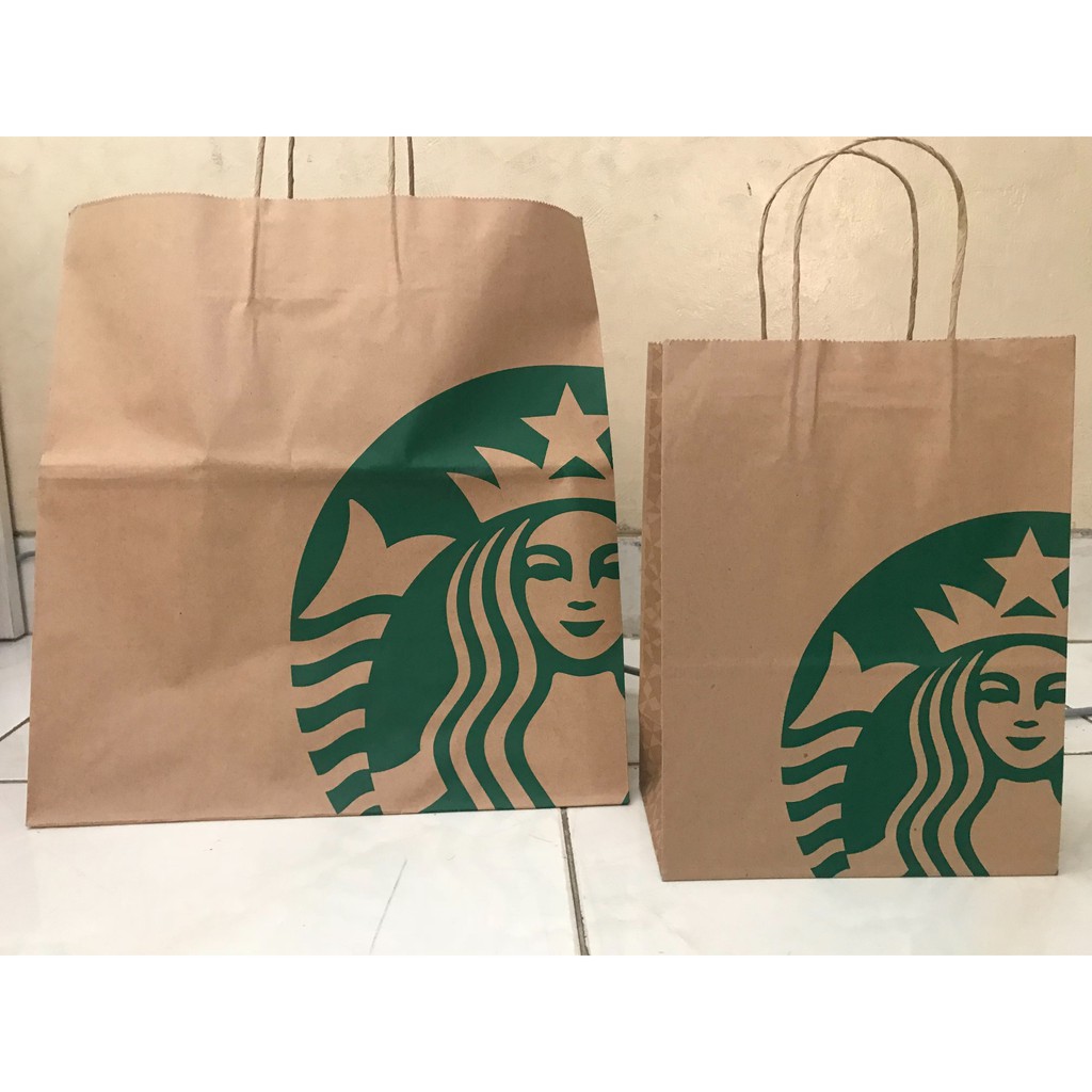 

Paperbag Starbucks Size L