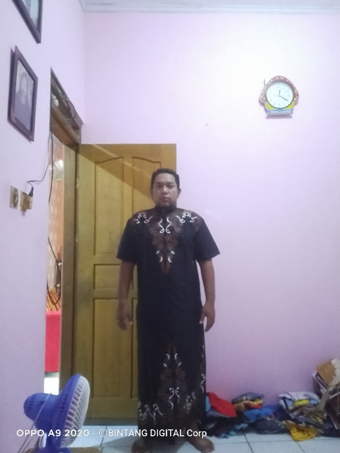 Setelan Sarung Batik Solo
