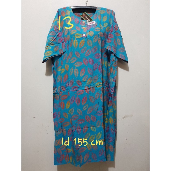 YULI - DASTER L5 REMEK LD 140 - 150 CM PB 110 CM BATIK KENCANA UNGU LABEL HITAM KUH-no 13