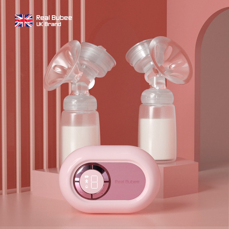 New Real Bubee Smart Pompa ASI Elektrik Ganda No Bisphenol A Electric Breast Pump