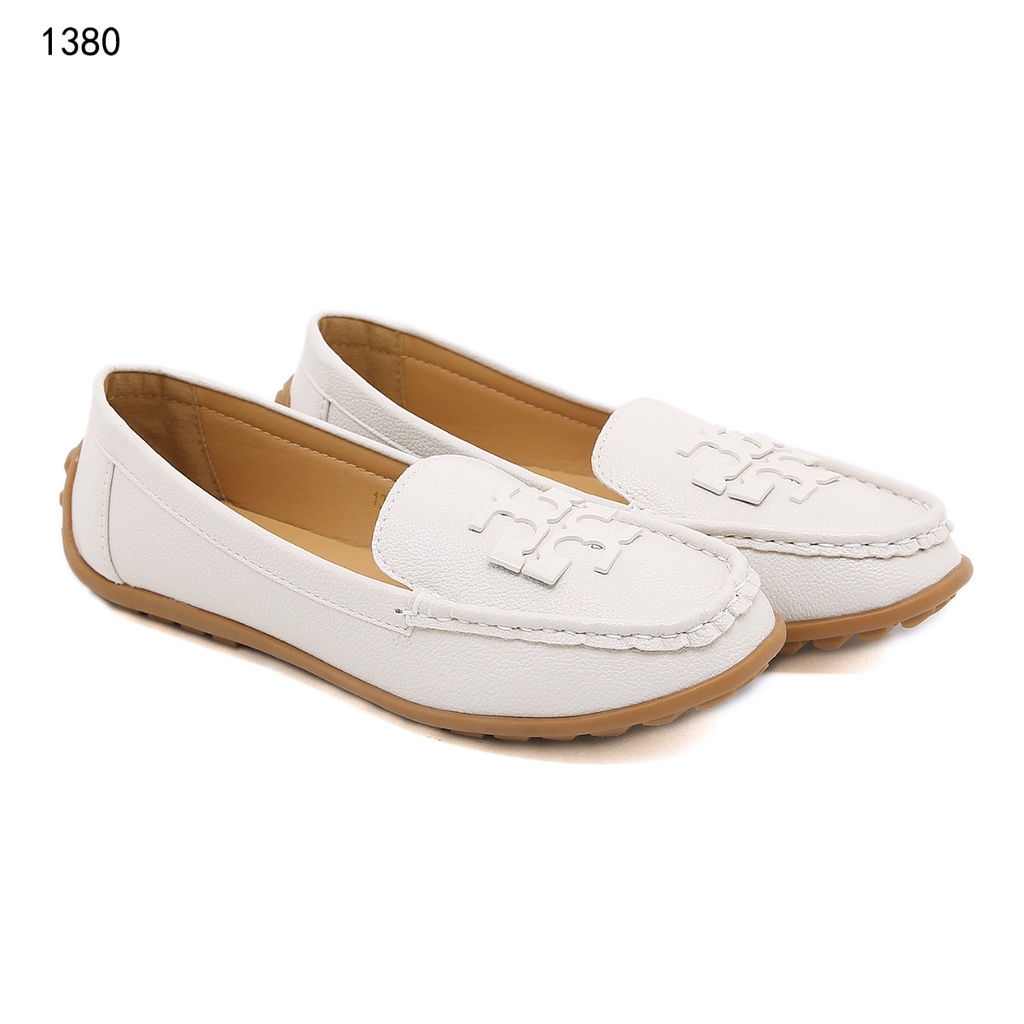 TB  1380 New Lowell Tumbled Leather Driver Moccasin Flats