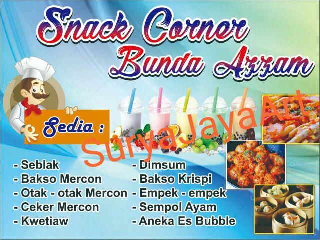 Spanduk Jualan Dimsum gambar spanduk