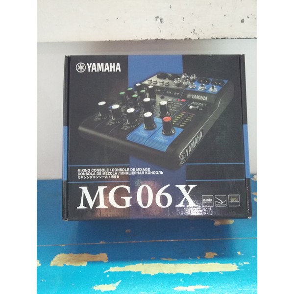 mixer yamaha MG 06 X original yamaha indonesia