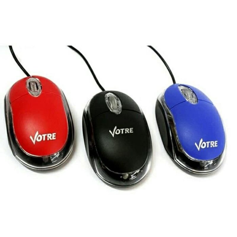 MOUSE OPTIK KABEL USB VOTRE COLOUR, MOUSE USB VOTRE KM-309