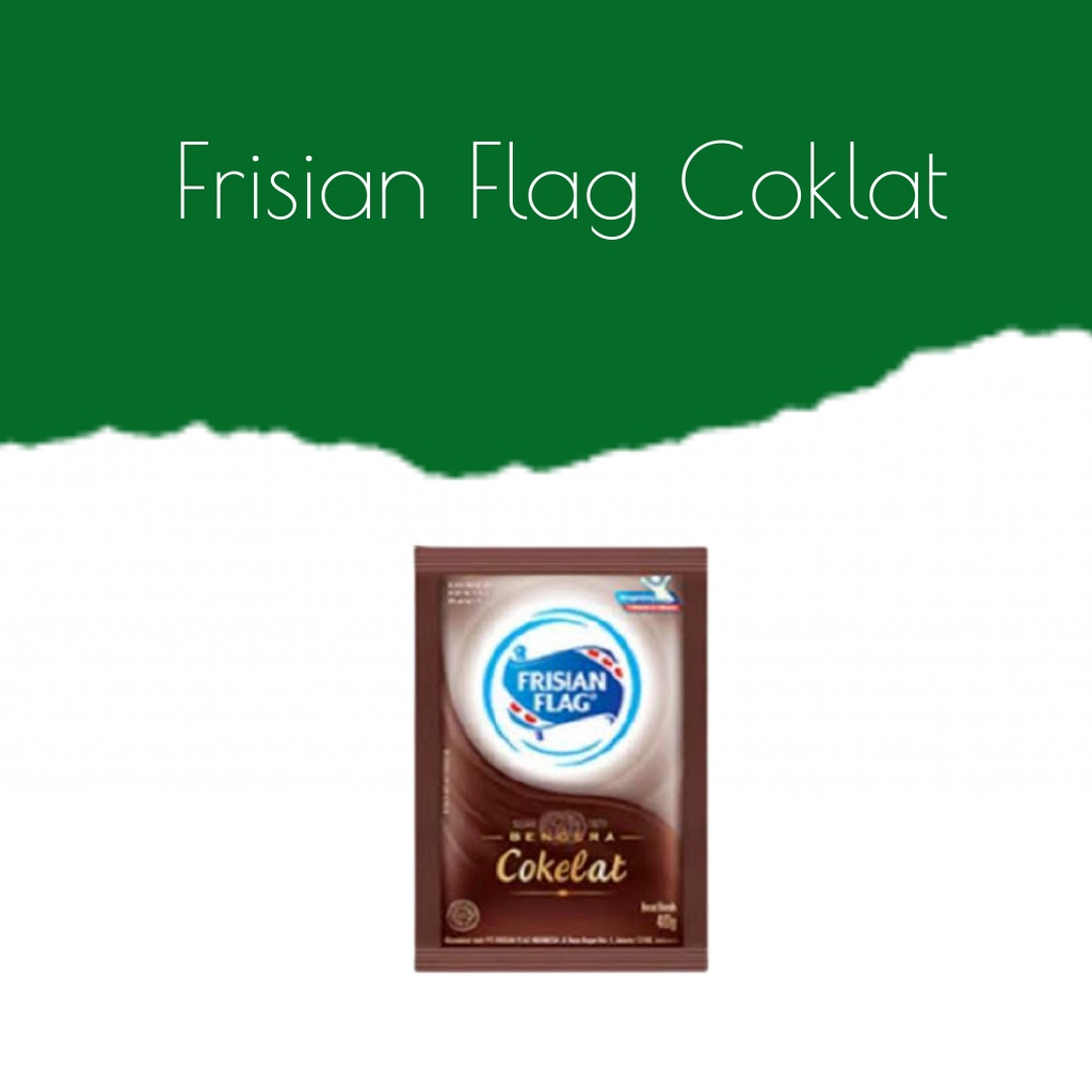 

susu Frisian Flag coklat