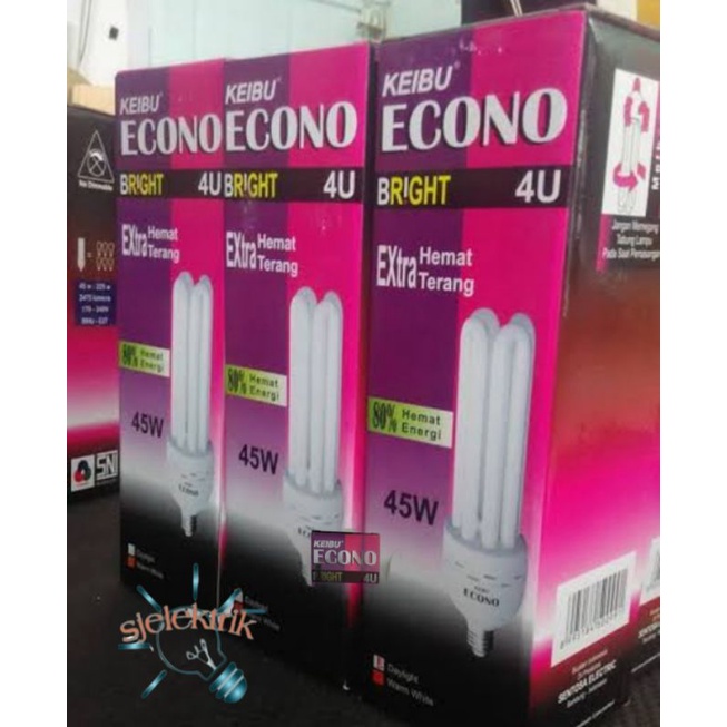 Lampu Bohlam Essentials 4U 45 Watt / Lampu Bohlam Led 20 Watt