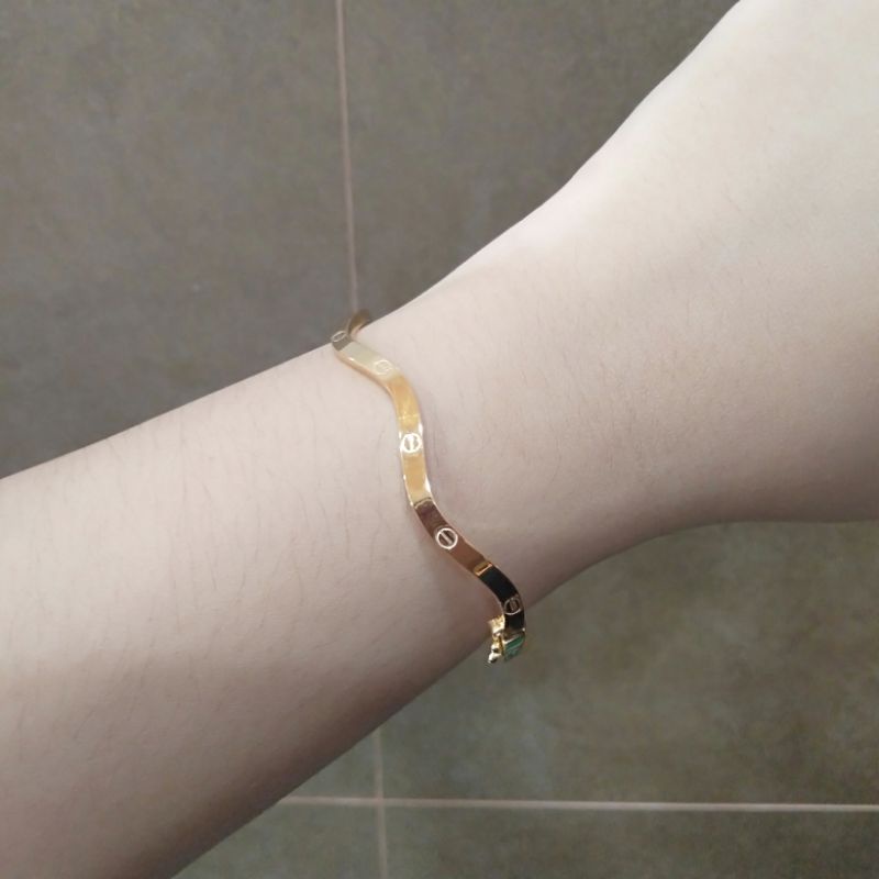 Gelang Cartier Emas 375 (8k)