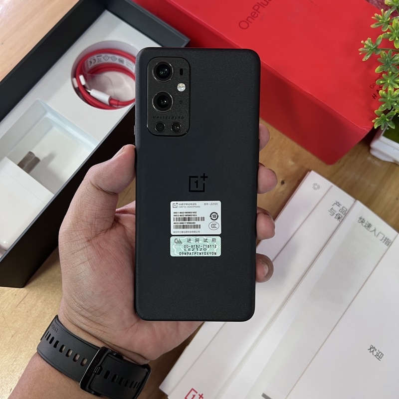Oneplus 9 Pro 5G 12/256GB Stellar Black Open Box Only Full Original not used