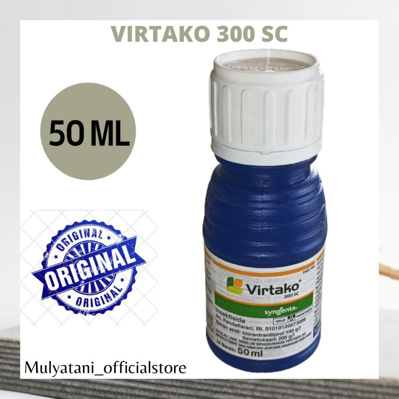 Virtako 300 SC Insektisida 50 ML Original Kemasan Pabrik