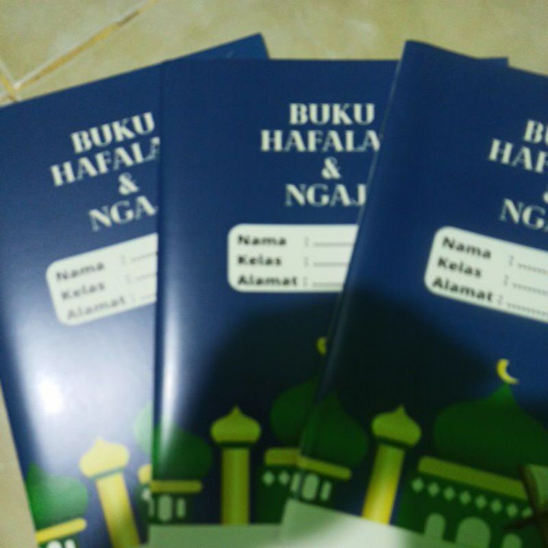 

Buku Hafalan Ngaji