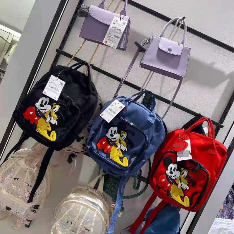 Zara Kids Mickey Pluto Backpack