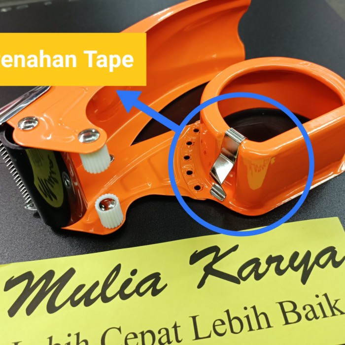 

Terbatas Tape Cutter Besi Bahan Tebal Dan Tajam Tc991 Pemotong Plakban Hemat