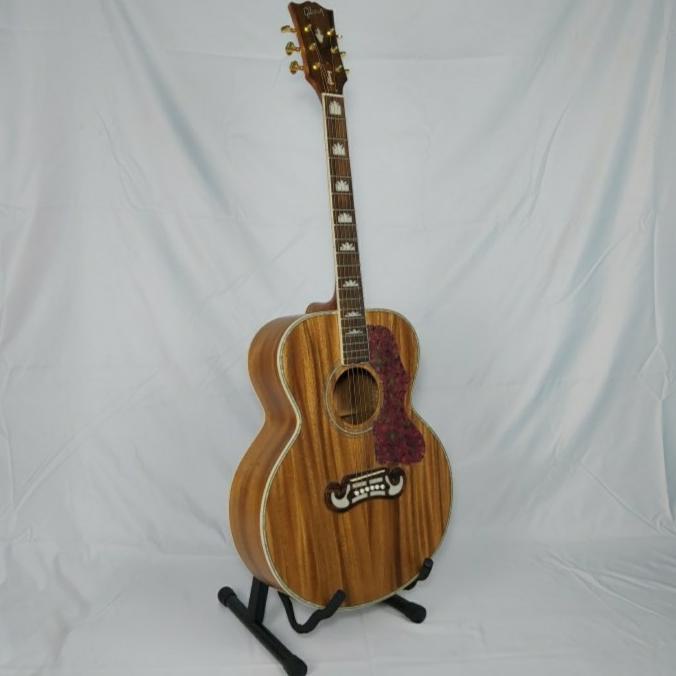 GITAR AKUSTIK GIBSON J200 INLAY ACRILIC HIGH CLASS INCLUDE SOFTCASE TERLARIS1010