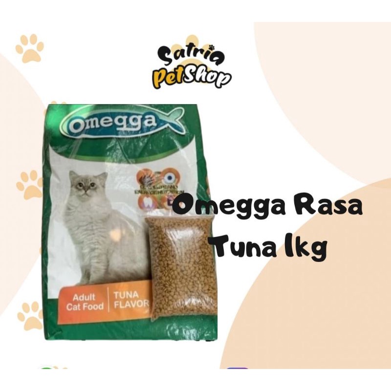 Makanan Kucing Omega Tuna 1kg