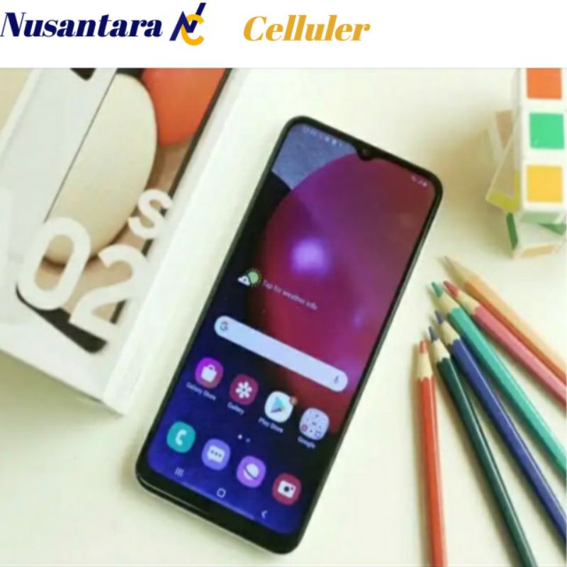 HP SAMSUNG GALAXY SMARTPHONE A02S 3/32 GB ( Samsung A02S Ram 3 GB ROM 32 GB ) GARANSI RESMI