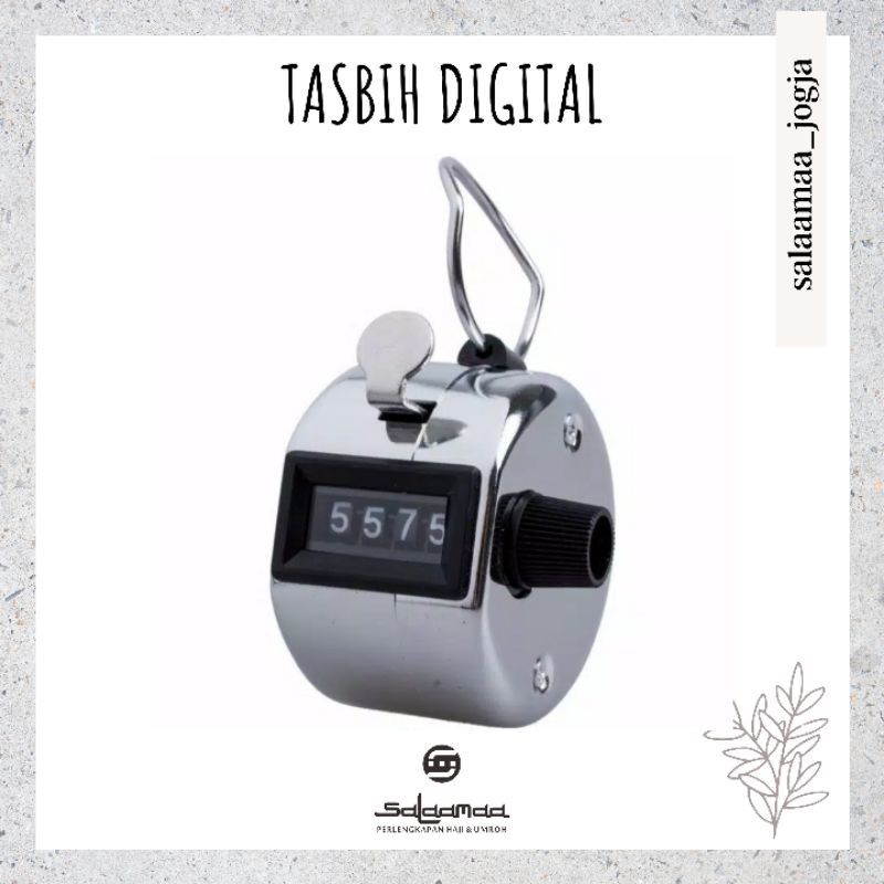 Tasbih Digital Stainless