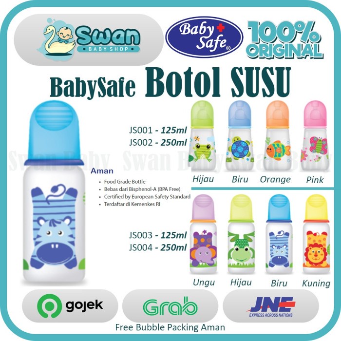 Baby Safe Botol Susu BabySafe Feeding Bottle