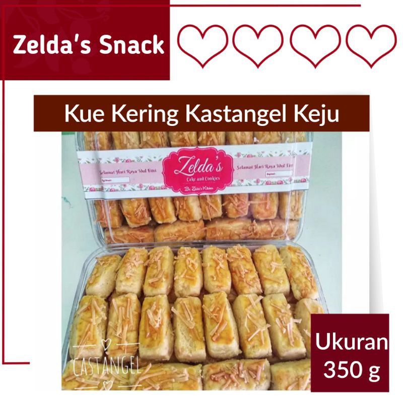 

Kue Kering Kastengel Zelda's Snack