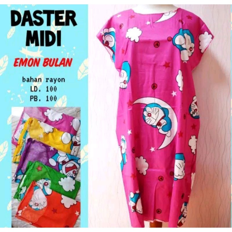 daster midi/hello Kitty ,doraemon