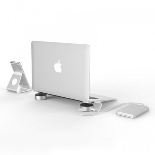 ORICO ANS1 Aluminum 3 Port USB Hub, Laptop Stand