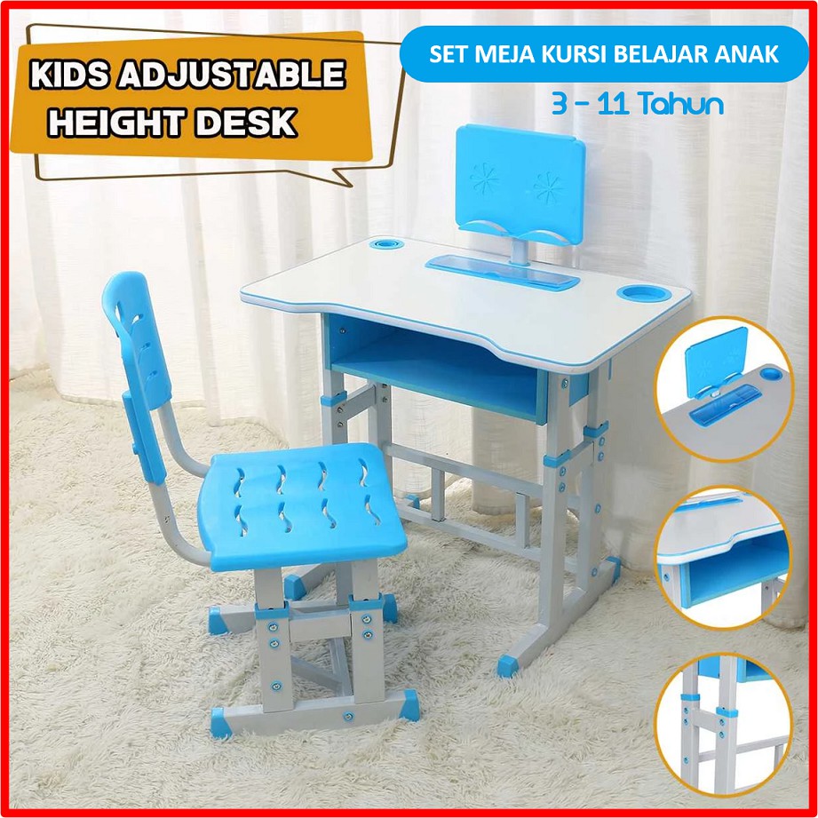 Meja Belajar Anak Import + Set Kursi