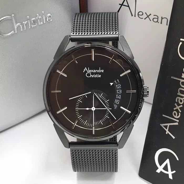 ORIGINAL Jam Tangan Pria Alexandre Christie AC 8548 / AC8548 Garansi 1 Tahun