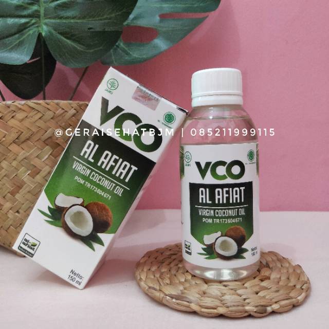 

VCO VIRGIN COCONUT OIL AL AFIAT 150ml / MINYAK KELAPA MURNI