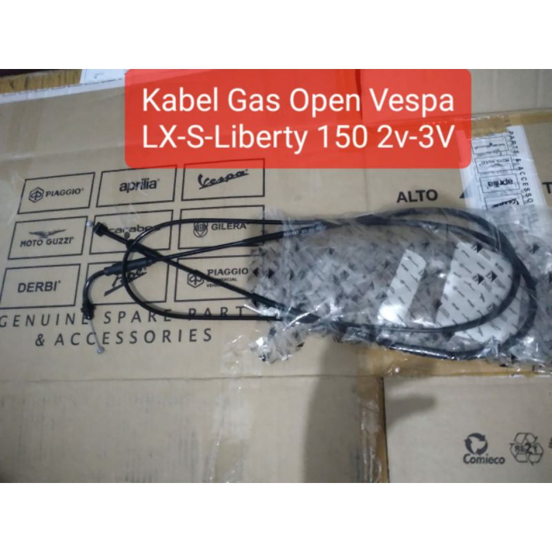 Kabel Gas - Tali Gas Vespa LX - S 2V 3V - Liberty 2V 150ie