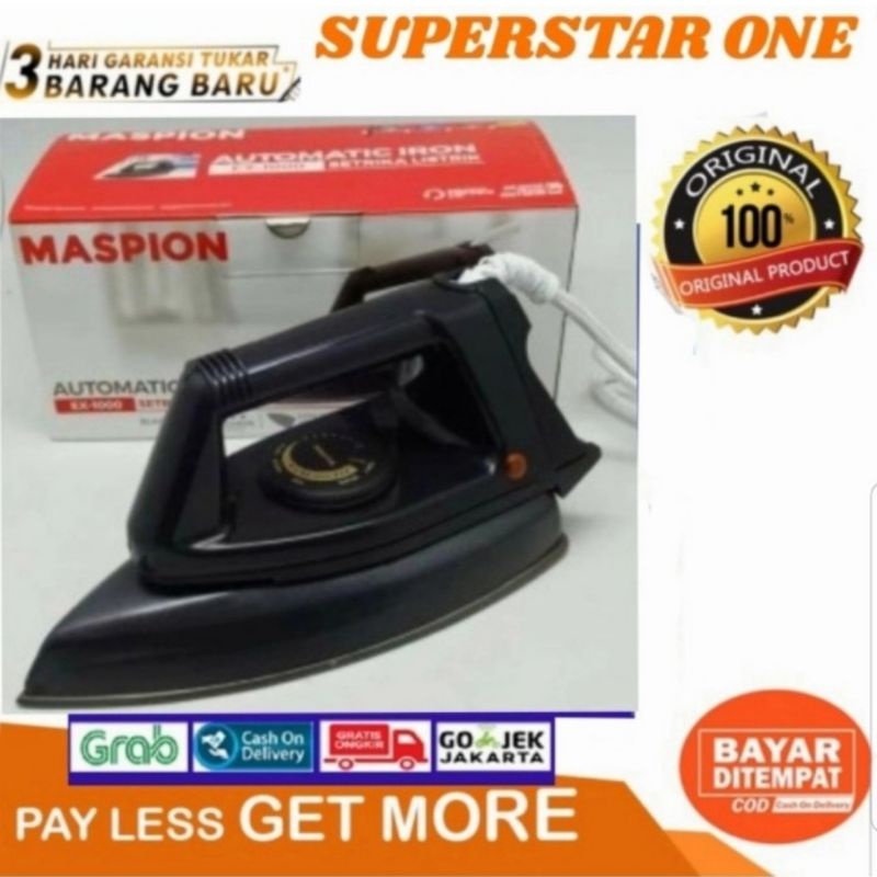 setrika listrik maspion ex 1000/SETRIKA LISTRIK MASPION