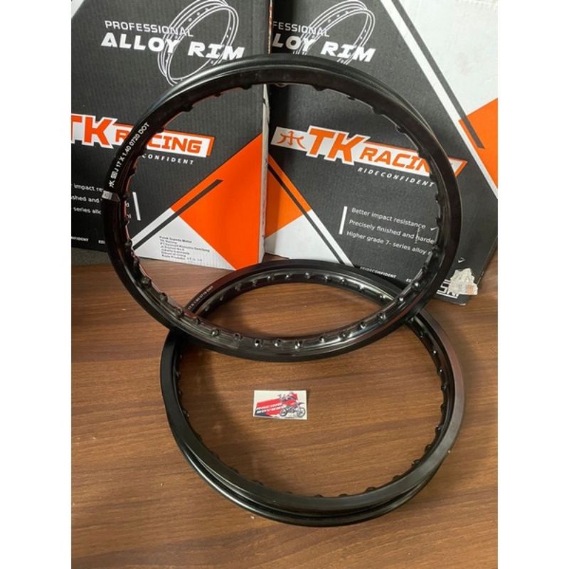 Velg TK Racing Almunium Ring 17 depan belakang Ukuran 140/160