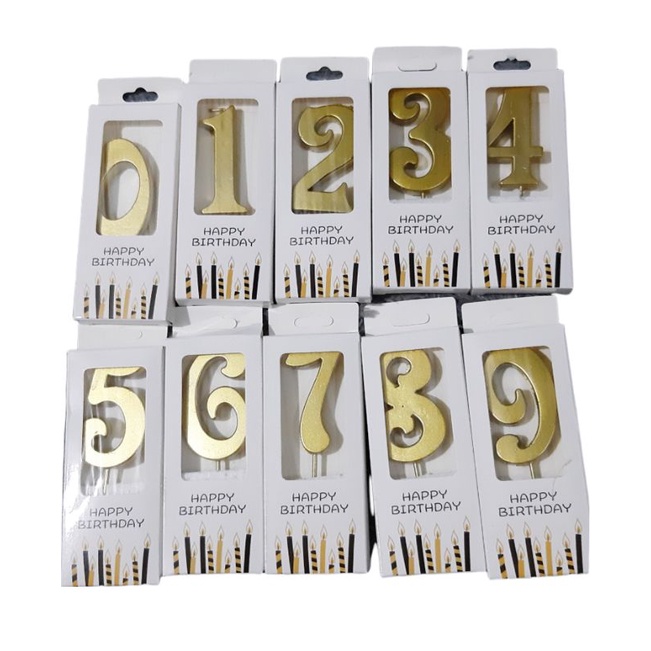 LILIN ANGKA GOLD / LILIN ANGKA MURAH / LILIN ANGKA / LILIN ANGKA PREMIUM