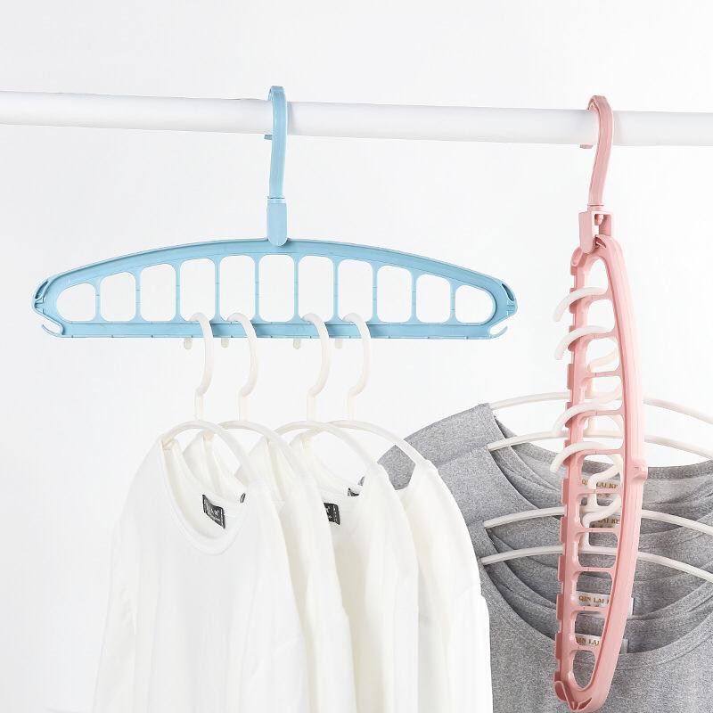 UNNISO - Hanger Baju 11 Grid / Hanger Multifungsi