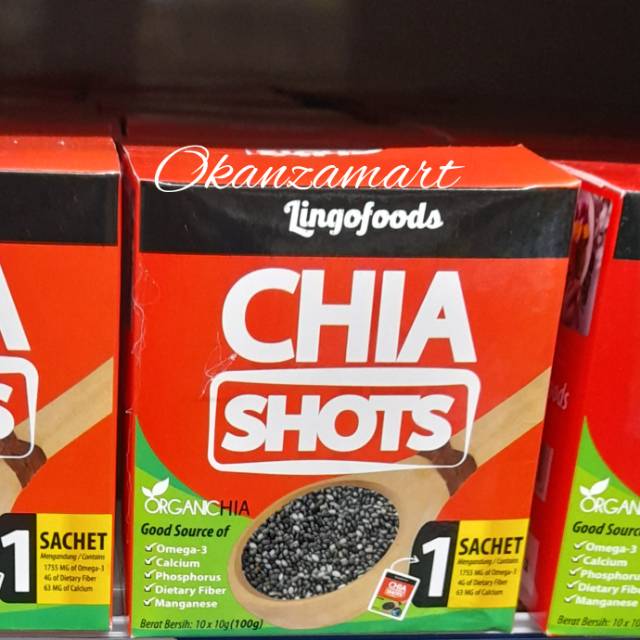 

Lingofoods Chia Shots 10x10gr