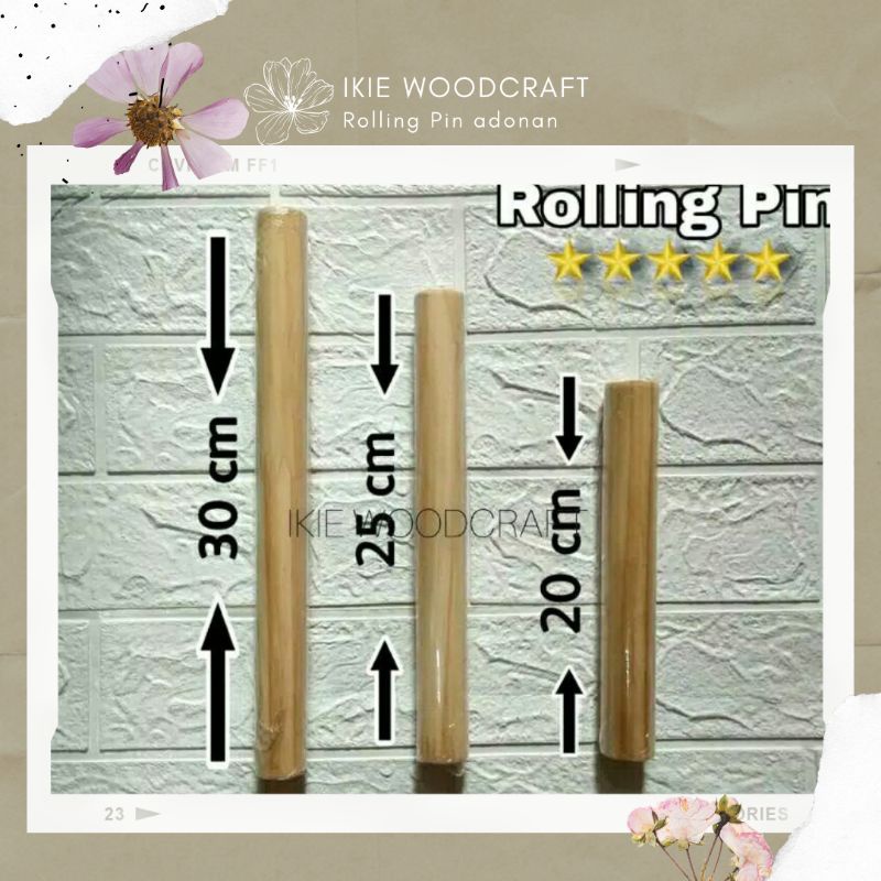 IKIE Cetakan Donat | Rolling Pin