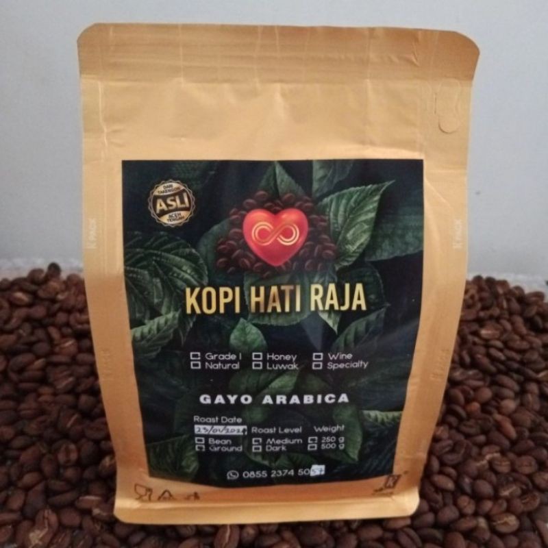 

Kopi Gayo Arabica Grade 1 Medium 250 Gram - Bubuk Kopi
