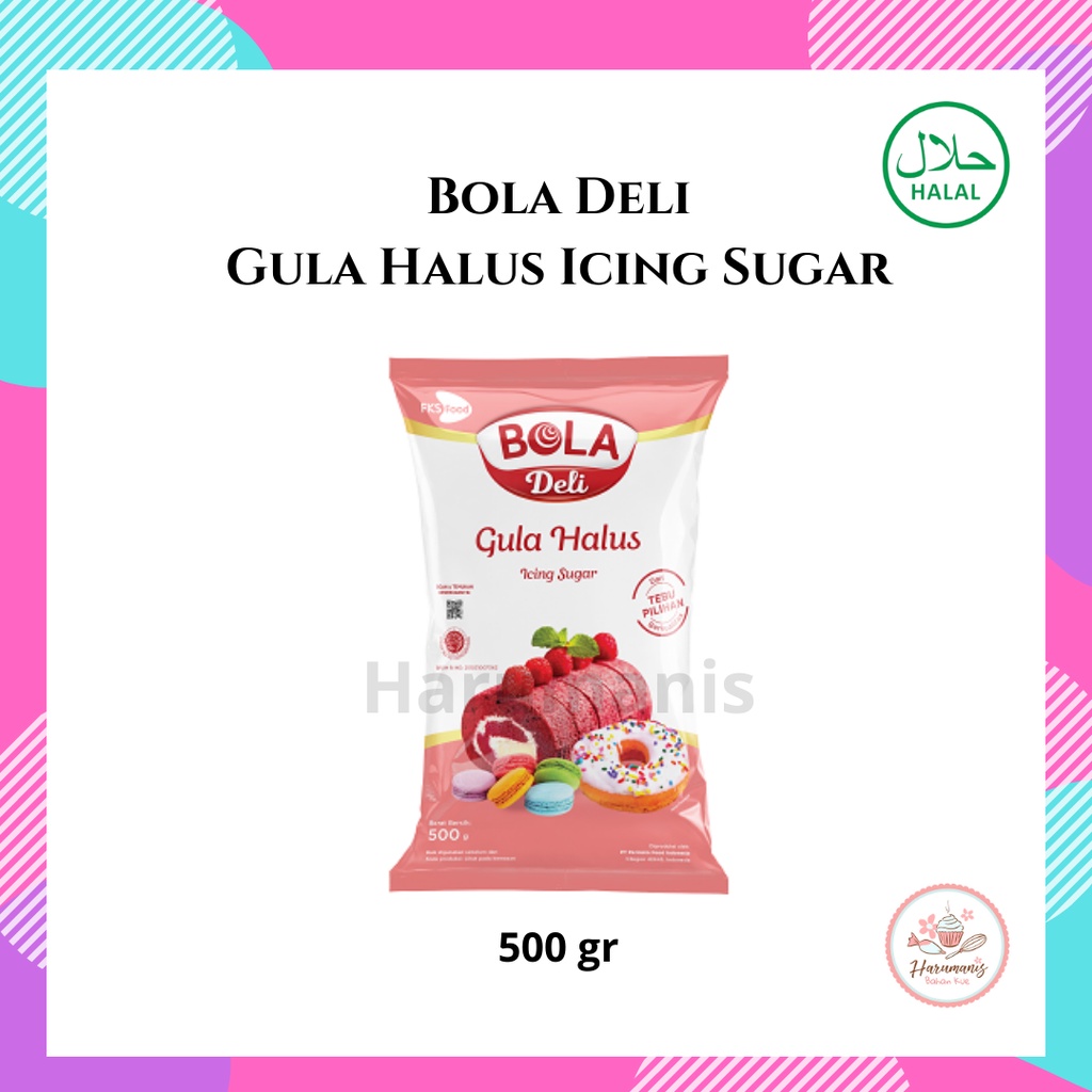 

Bola Deli Gula Halus Icing Sugar 500gr