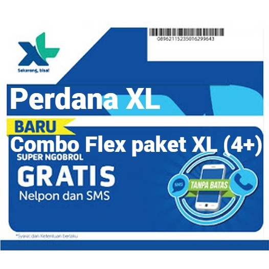 Perdana XL Combo Flex paket XL (4+)