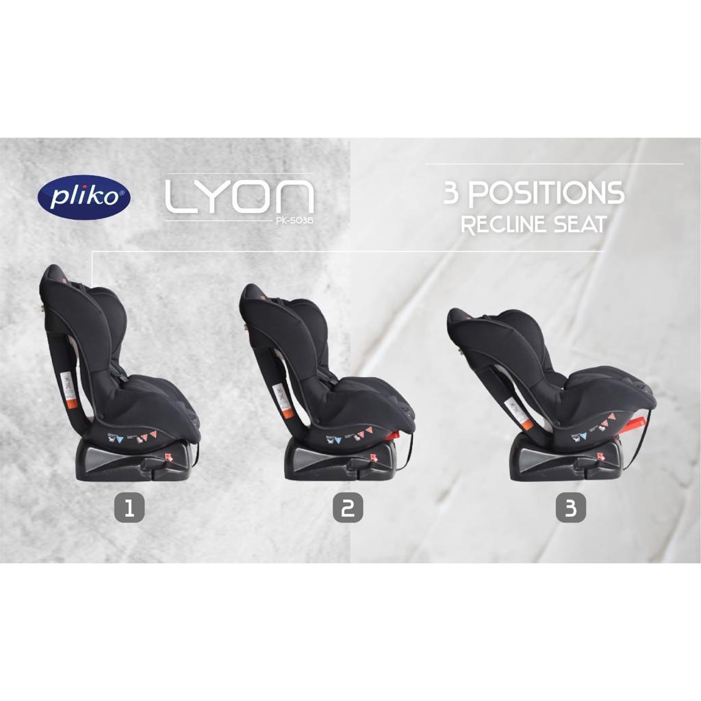 Pliko Baby Carseat Lyon PK-503B / Baby Carseat