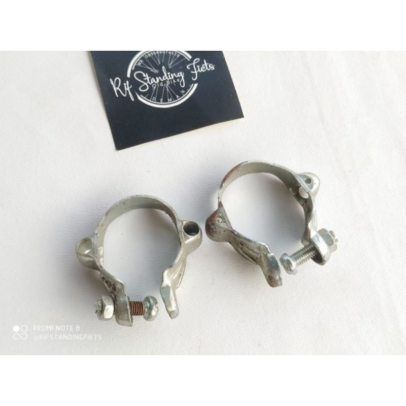 Jalur kabel balap jadul downtube double line cable veloclassic new old stok