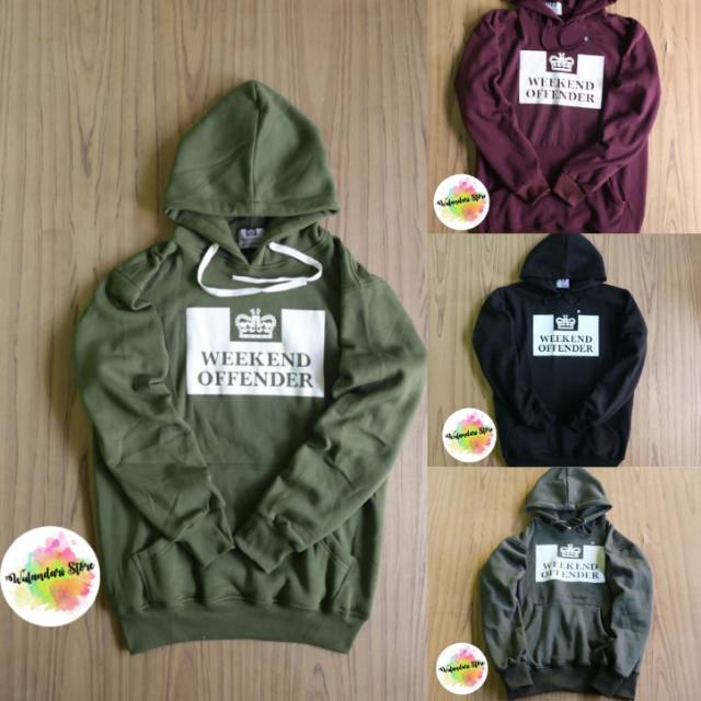 Jaket hoodie Weekend Offender