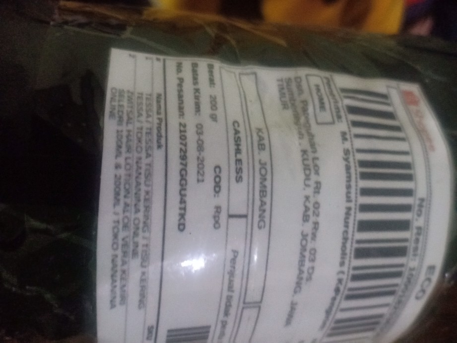 Tessa / Tessa Tisu Kering / Tisu Kering Tessa / Toko Nananina Online