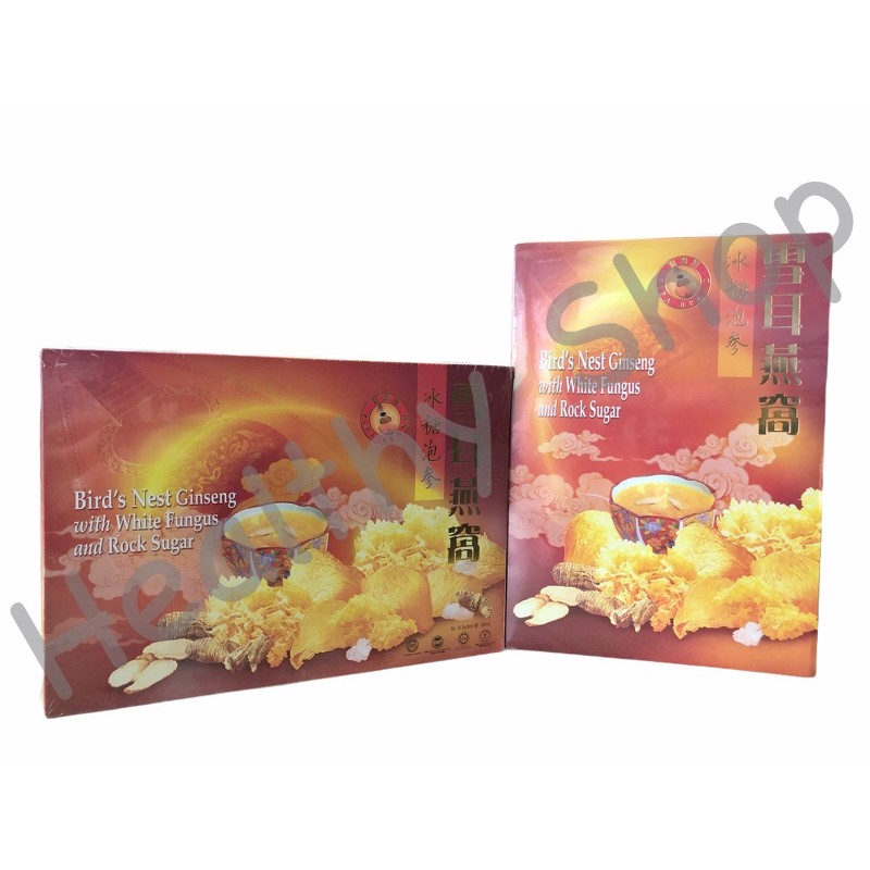 Bird’s Nest Ginseng with White Fungus and Rock Sugar 6’s