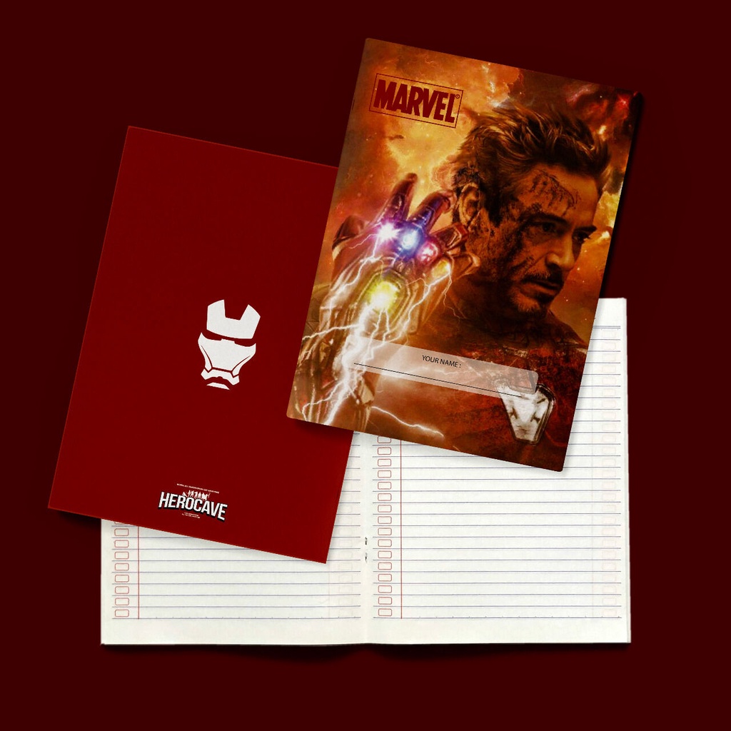 

BUKU IRON MAN - PREMIUM FULLCOLOR – COVER GAMBAR FULLPRINT – ISI 38 LEMBAR - COVER PREMIUM – MARVEL BUKU IRON MAN KID - PREMIUM FULL COLOR