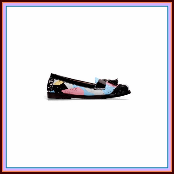 [Dunia Fashion] Sepatu Wanita Sepatu Oxford Import Premium Quality Df  Ellesis Sepatu Flatshoes Loaf