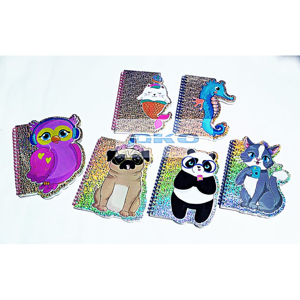 

Diary/Notebook Spiral Hologram P-5