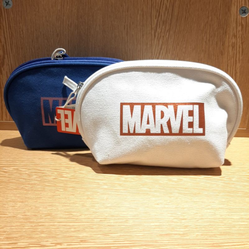Cluth Bag Tempat Kosmetik Pouch Miniso Marvel