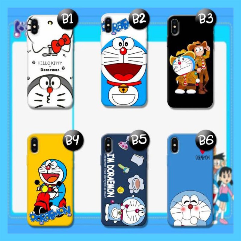 Custom Case Daraemon For Realme C2 Realme 3 Oppo A5S Vivo S1 Y12 Y15 Y17 Xiomi Note 7 Samsung A20 A
