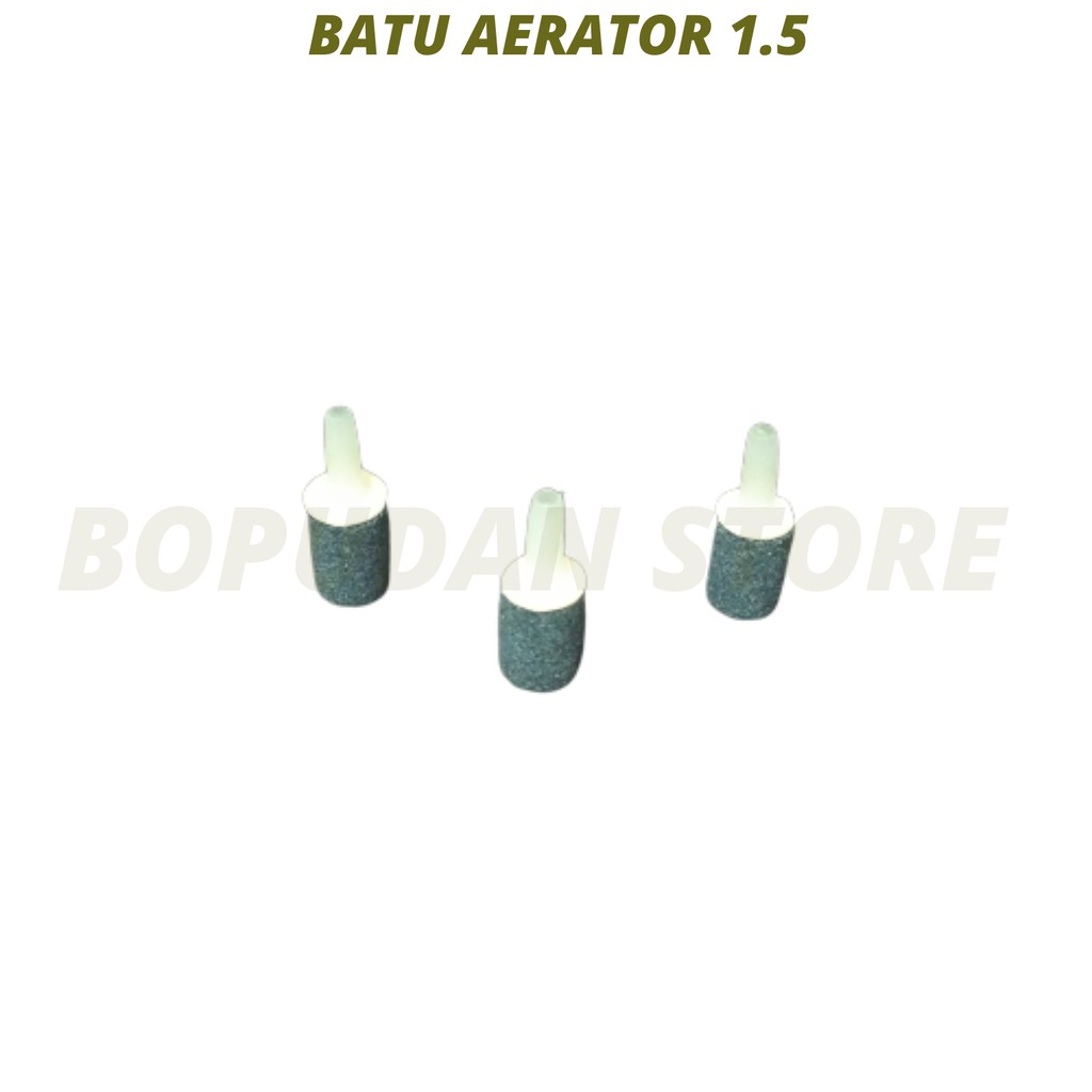 Batu Aerator - Batu Airstone -- Batu Gelembung Udara Ukuran L 1.5 untuk aerator