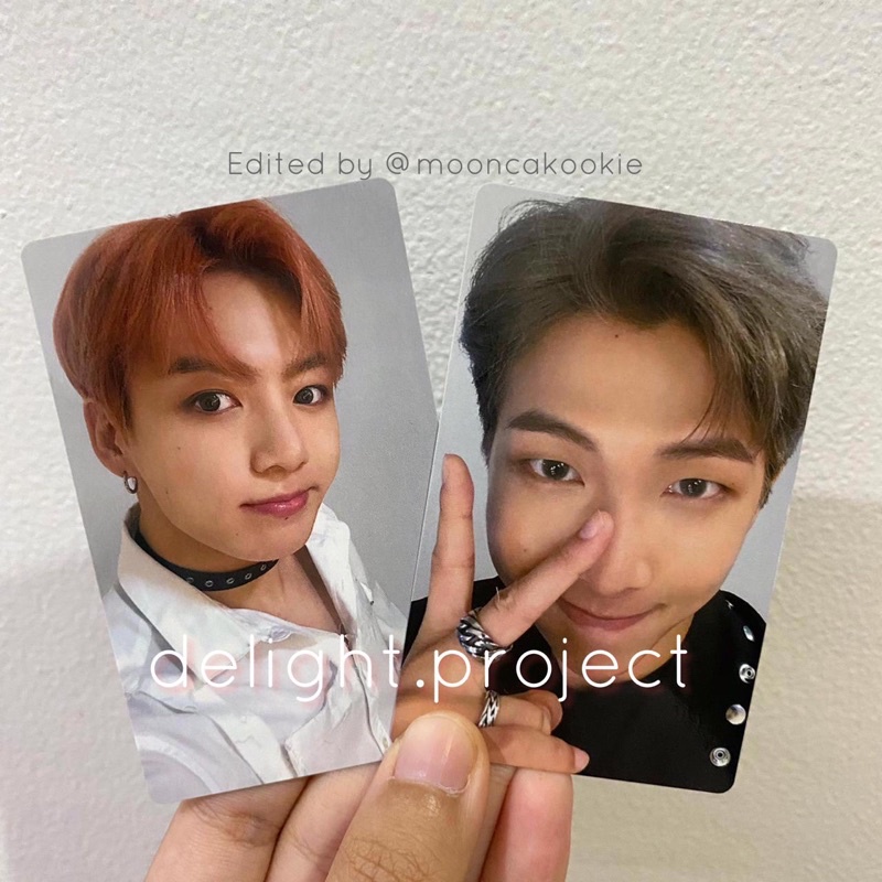 [READY] Pc Photocard Jungkook Rm Namjoon Bts Fake Love Airplane Album japan jepang