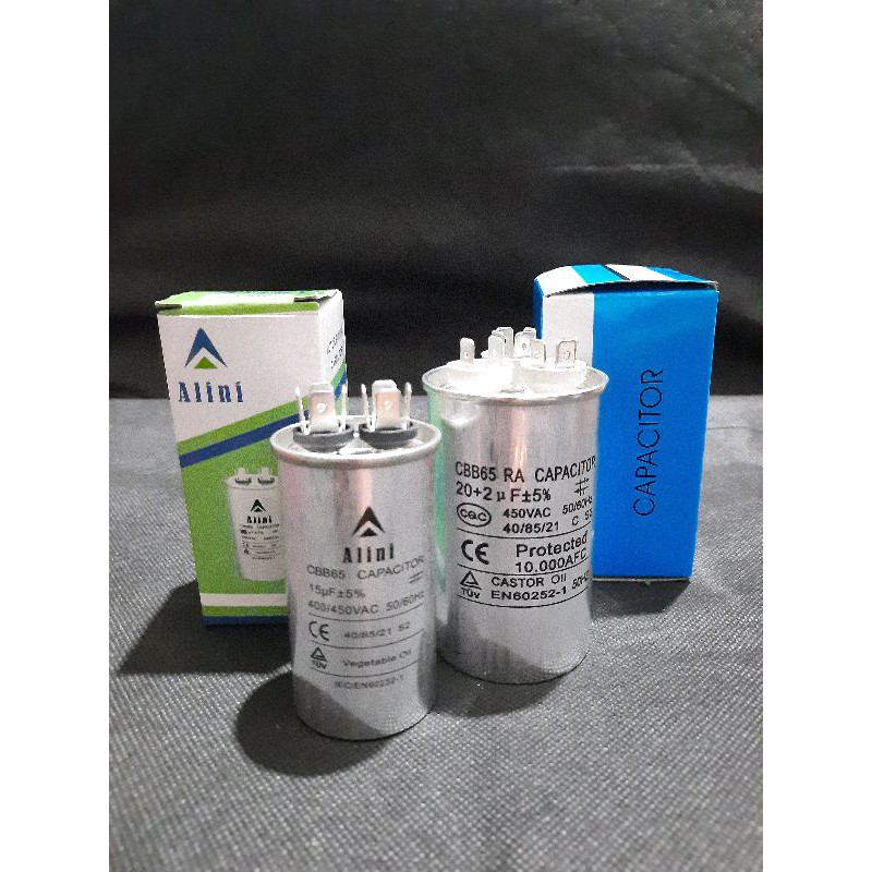 Kapasitor AC 15 Mikro dan  kapasiyor Double 20+2